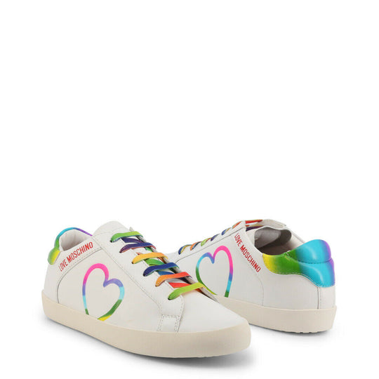 Regenbogen-Herz-Sneaker