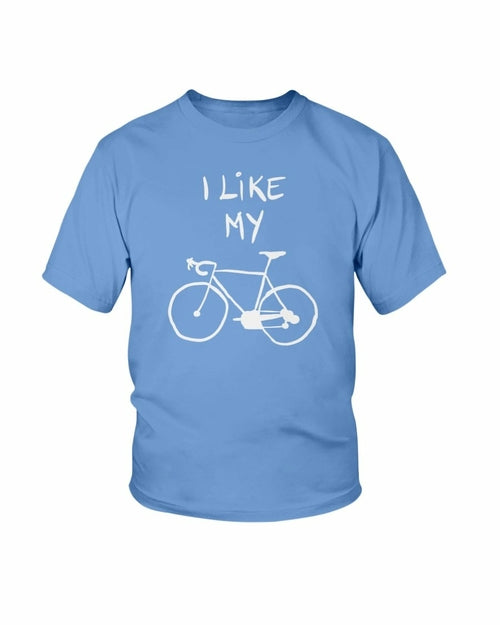 Me gusta mi bicicleta- Arte conceptual - Camiseta juvenil Unisex 