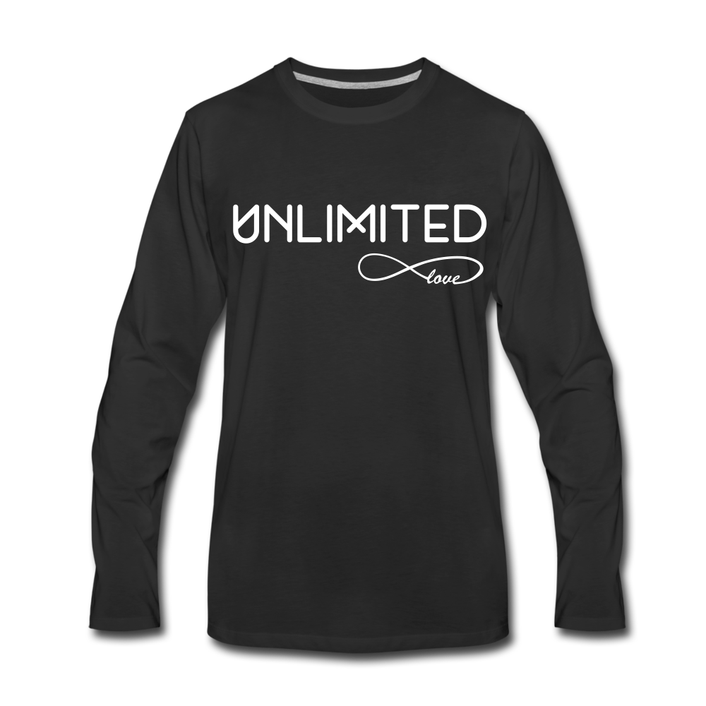 Herrenhemd, Unlimited Love Langarm-T-Shirt