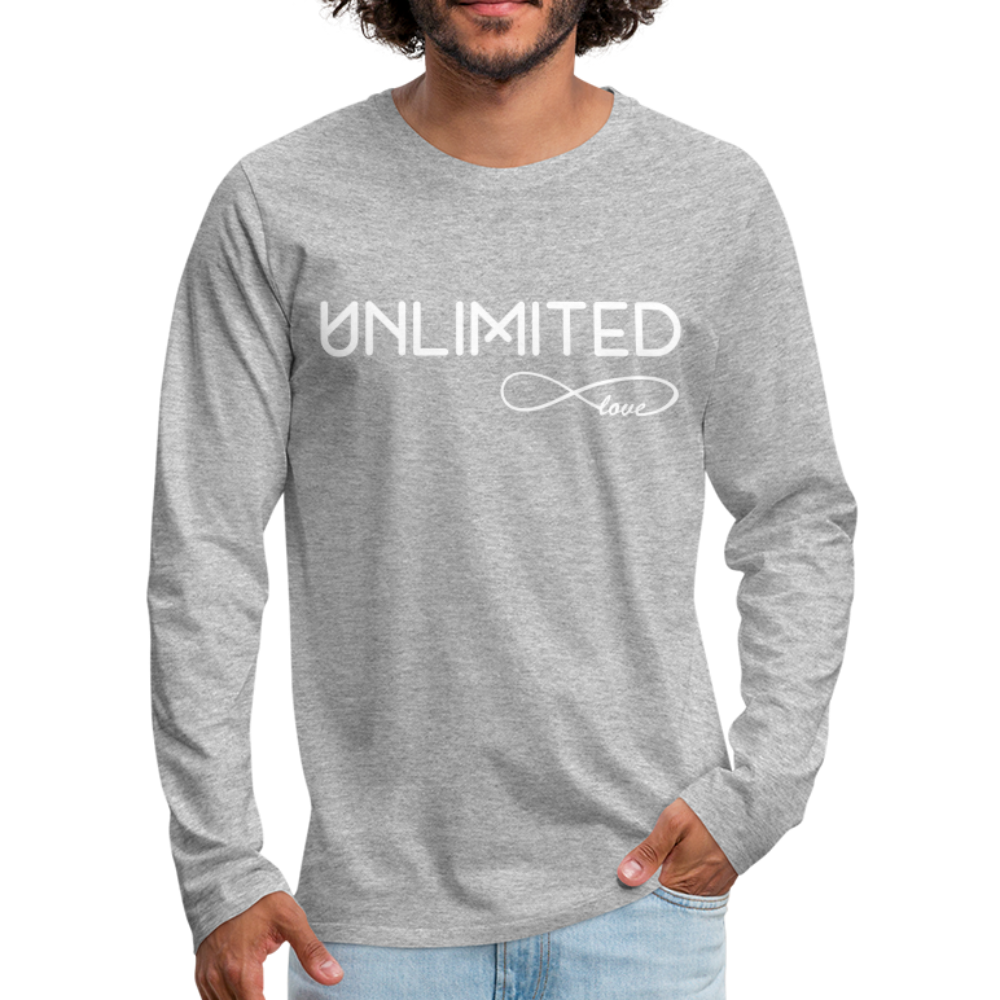 Herrenhemd, Unlimited Love Langarm-T-Shirt