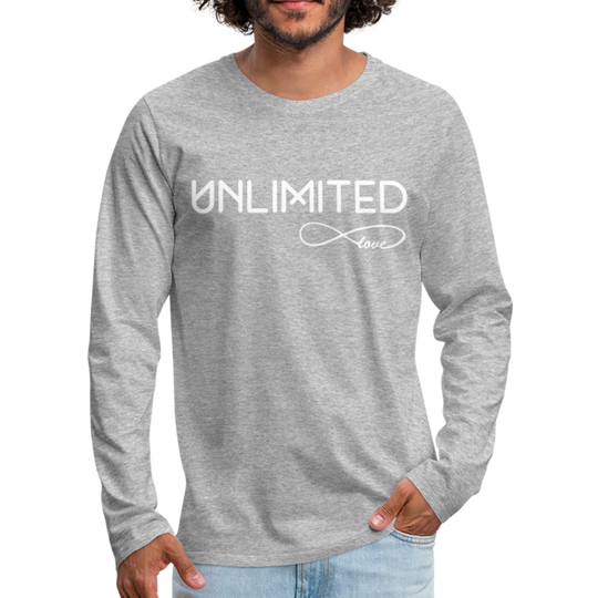 Herrenhemd, Unlimited Love Langarm-T-Shirt