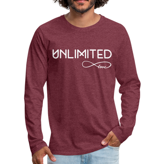 Herrenhemd, Unlimited Love Langarm-T-Shirt