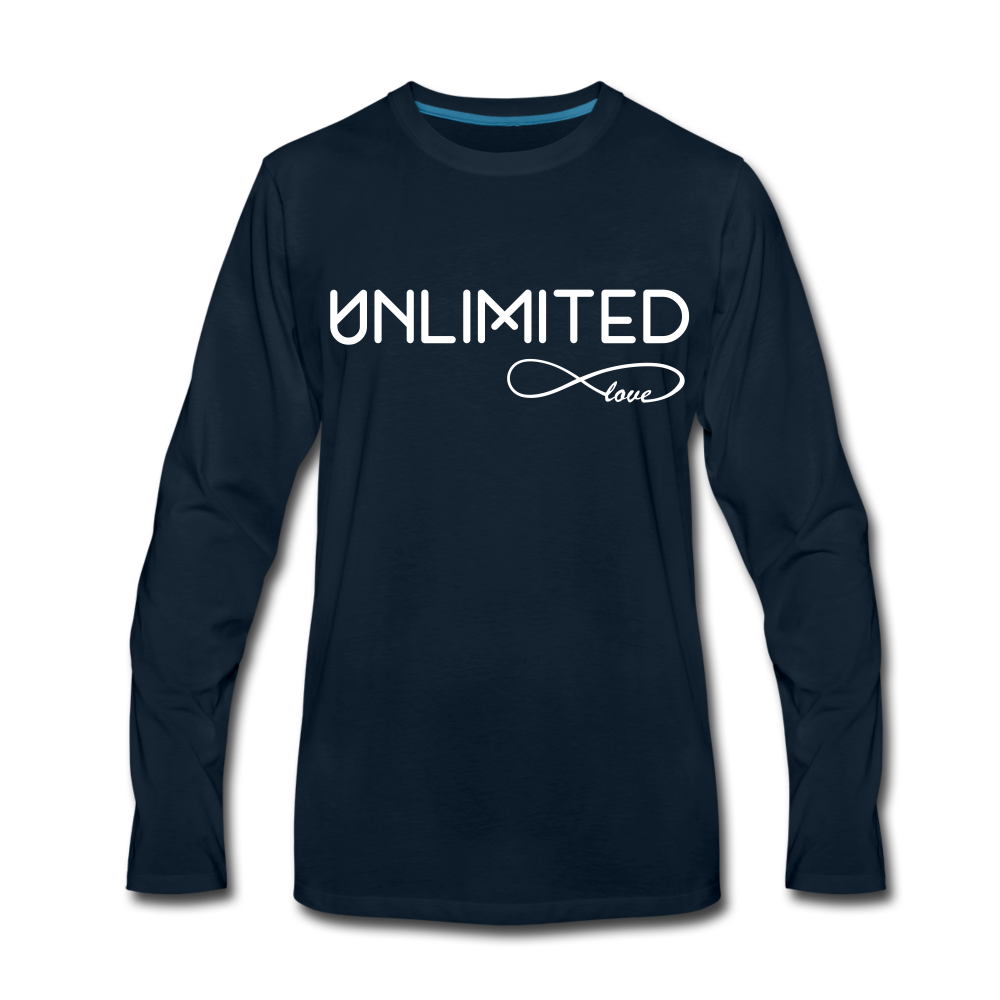 Herrenhemd, Unlimited Love Langarm-T-Shirt