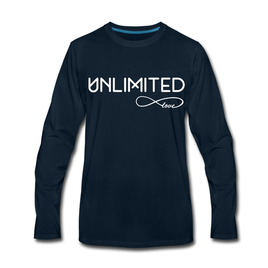 Herrenhemd, Unlimited Love Langarm-T-Shirt