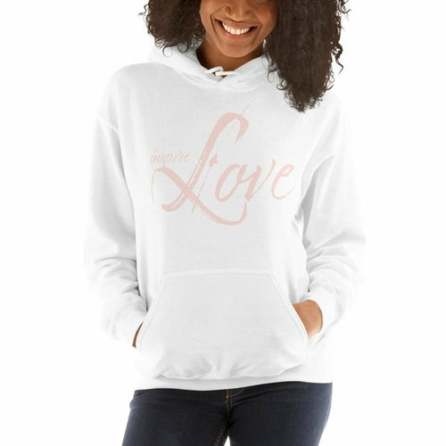 Womens Hoodie - Pullover Hooded Sweatshirt - Graphic/inspire Love